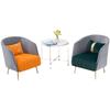Luxury Single sofa Nordic Design living room furniture balcony velvet armchair beauty salon waiting chair lobby soft chairs