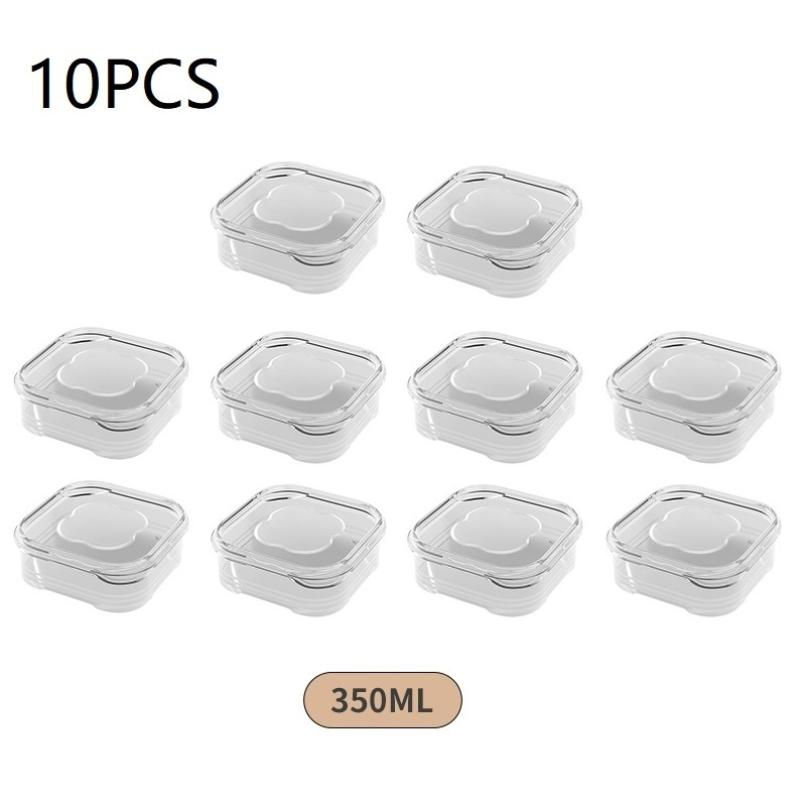 5/10Pcs Frozen Meat Preservation Box Refrigerator Food Retain Freshness Storage Jar Home Kitchen Vegetable Storage Organizer