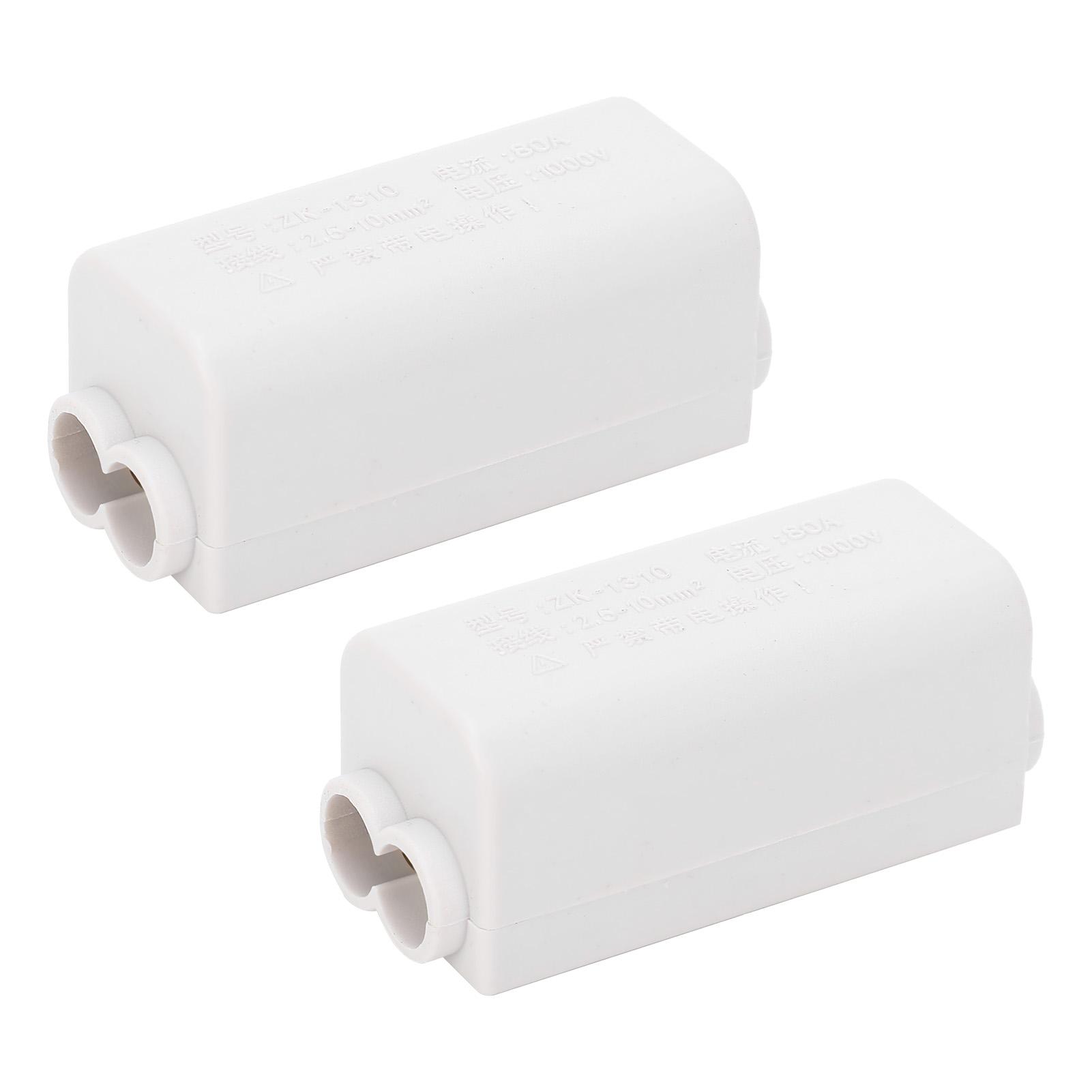 

2Pcs HighPower Main Splitter TShape 1in2out Wiring Terminal Block ZK1310 1000V 80A