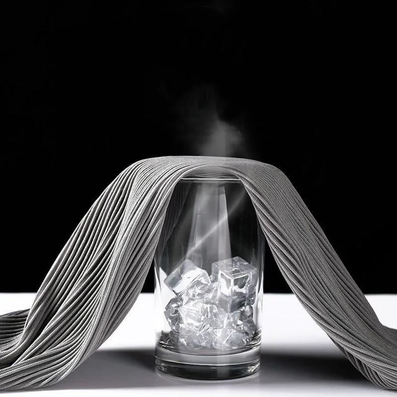 Men's Summer Loose Straight Ice Silk Pants Sports Casual Plus Size Wide Leg Thin Pants