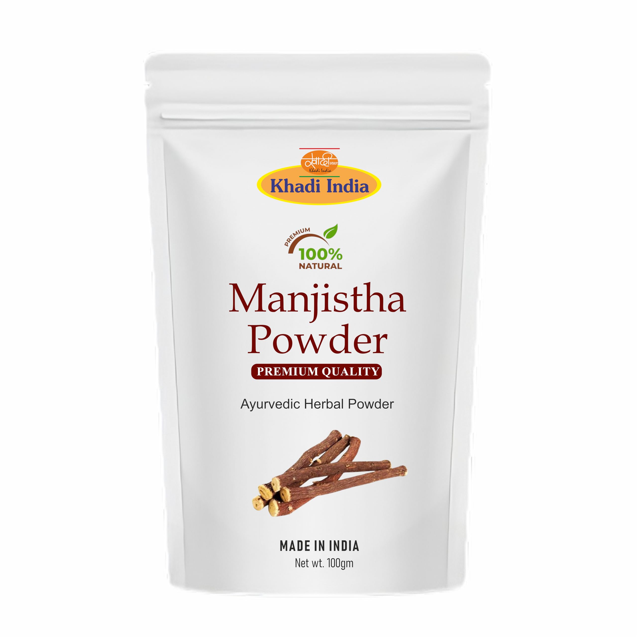 Khadi 100% tīri un bioloģiski Manjistha
