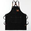 Thickened Custom Cotton Apron: Dirt-Resistant, Waterproof & Oil-Proof Kitchen Canvas