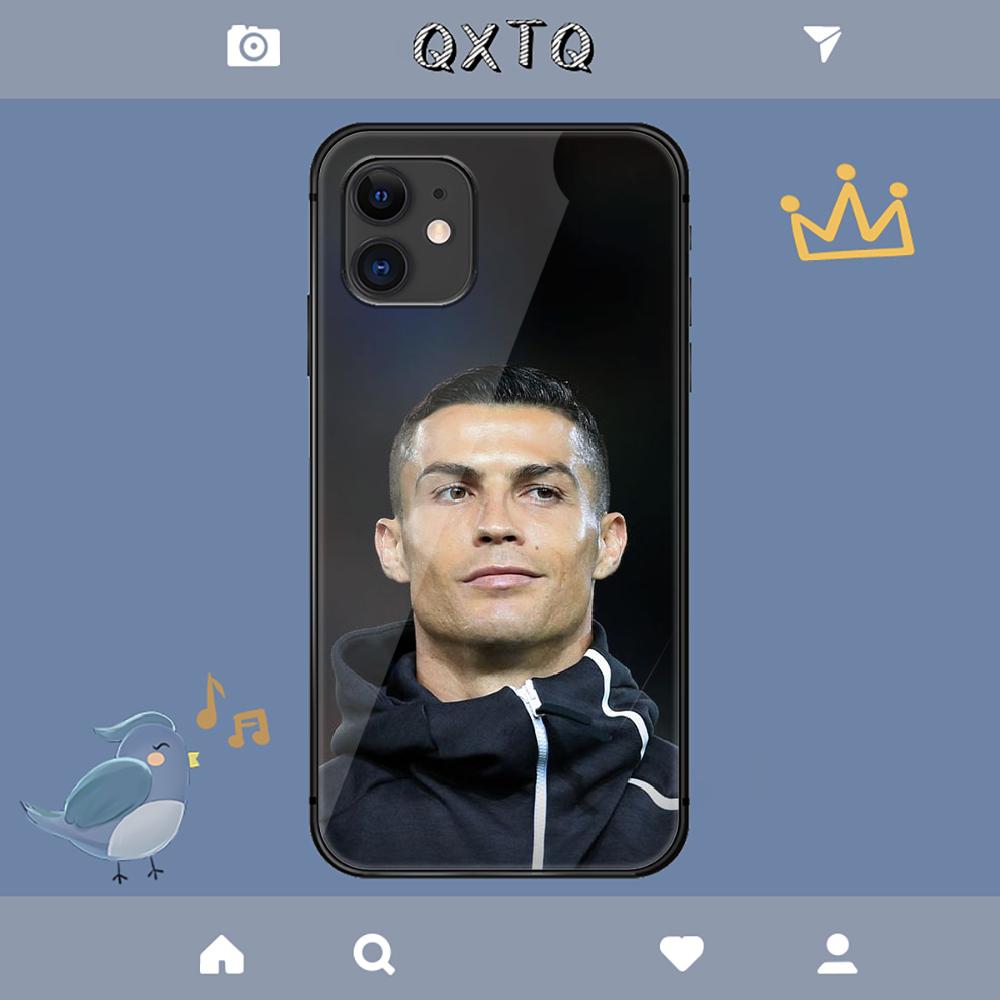 Husă Fotbal Cristiano Ronaldo CR7 Pentru iPhone Samsung Galaxy Redmi Note S 17 16 15 14 13 20 24 25 54 Pro Max Ultra Fe Husă Sticlă Securizată