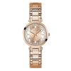 Crystal Clear Rose Gold Dial Rose Gold Steel Strap Watch for Women - GW0470L3