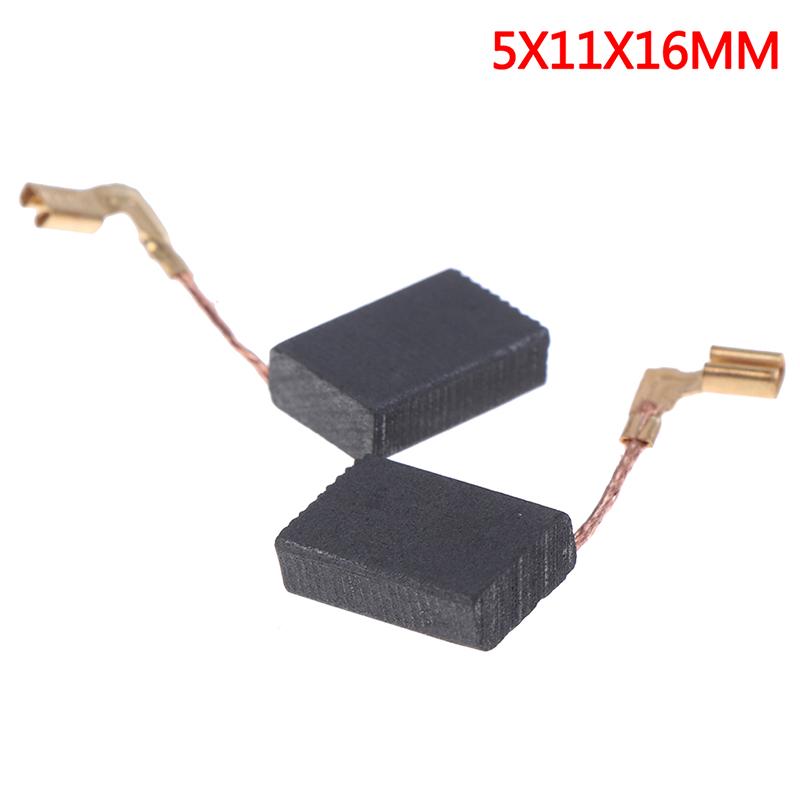 2Pcs  5X11X16Mm Motor Electric Carbon Brushes For Makita 9553