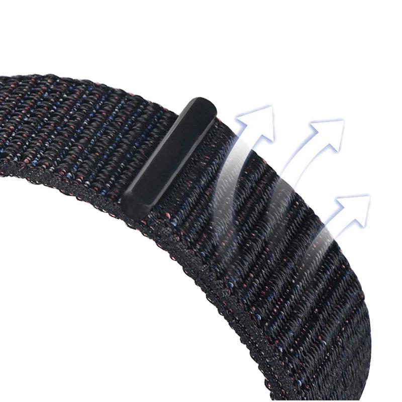 Nylon Strap for Fitbit Charge 5 Smart Watch Sports Nylon Weave Loop Bracelet Wristband Correa Pulsera for fitbit Charge 5 Band