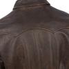 1930 Vintage Yellow Brown Genuine Cow Men Leather Jacket Men's Coat Biker Jacket Slim Fit Spring Autumn