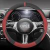 Suede Steering Wheel Cover for Opel Mokka Corsa Astra 2024 2025 Accessories