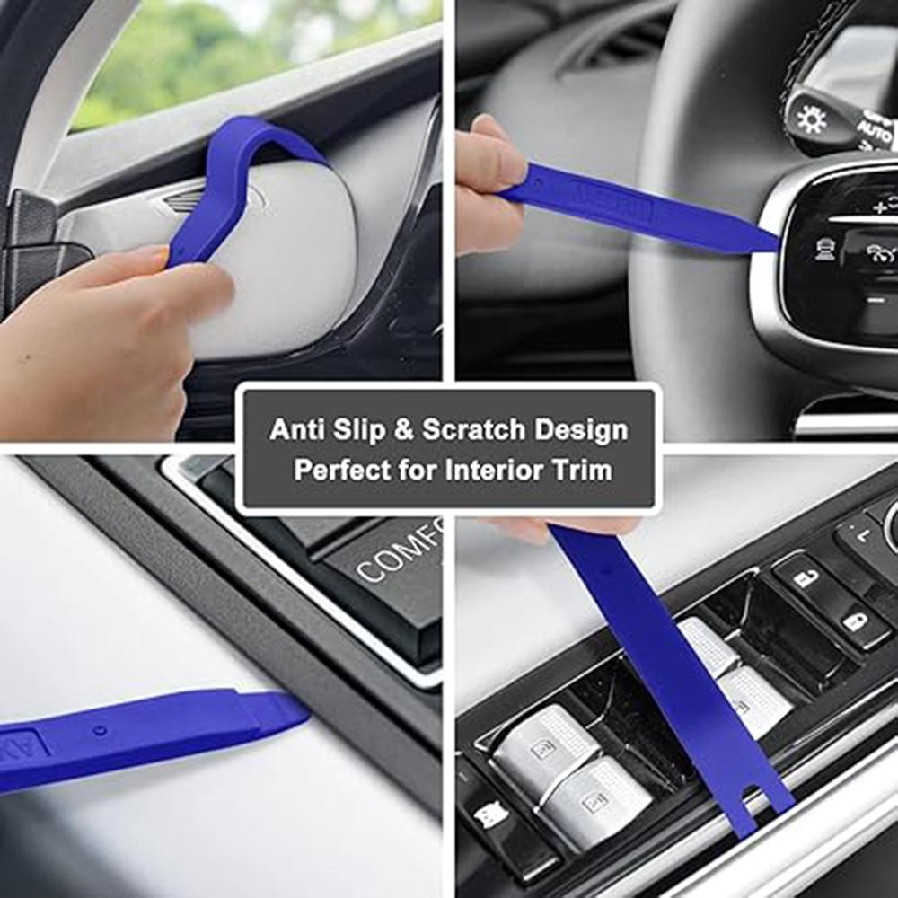 5/4 PCS Car Interior Trim Removal Kit Portable Auto Panel Door Window Pry Repair Clip Fastener Dash Hand Disassembly Tools