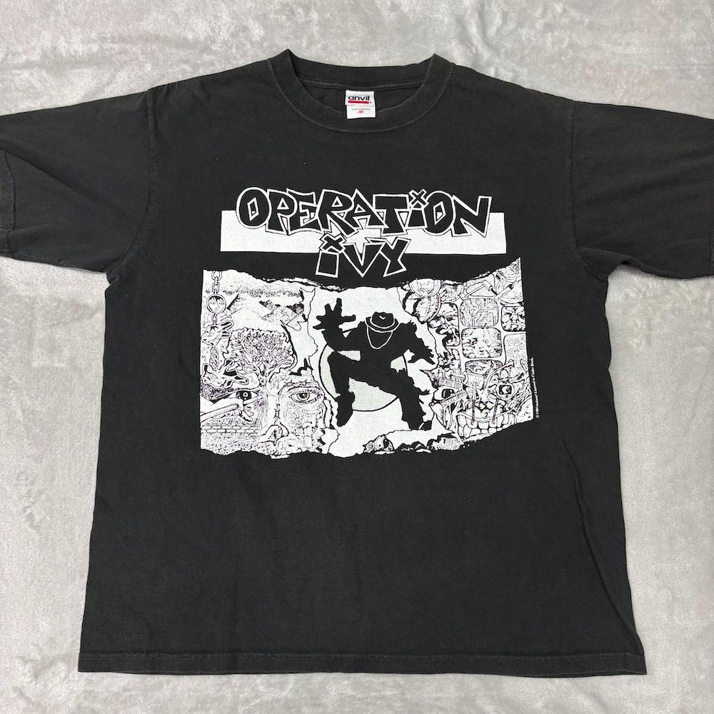 

[USED] Vintage 90s Rancid Operation Ivy T-shirt worn by Tet