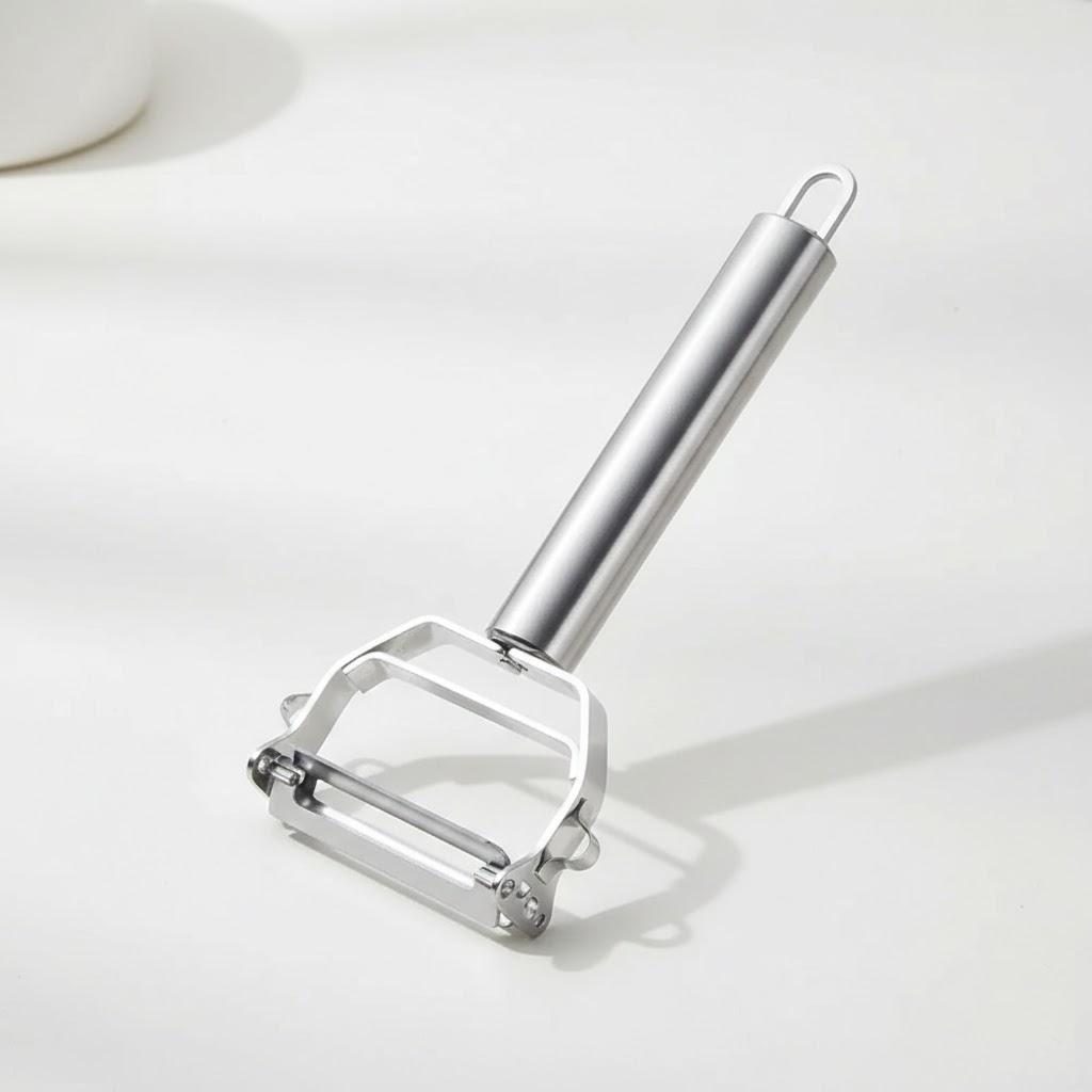 

Multifunctional Stainless Steel Vegetable Peeler Grater Kitchen Tool for Potato Carrot Cucumber Fruit Cutter серебряный