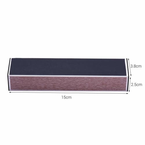 Aluminum Alloy Fret Sander/Leveler for Electric Acoustic Folk Guitar, Electric Bass, and Electric Box Guitar, 150mm Long, for Bass Luthiers