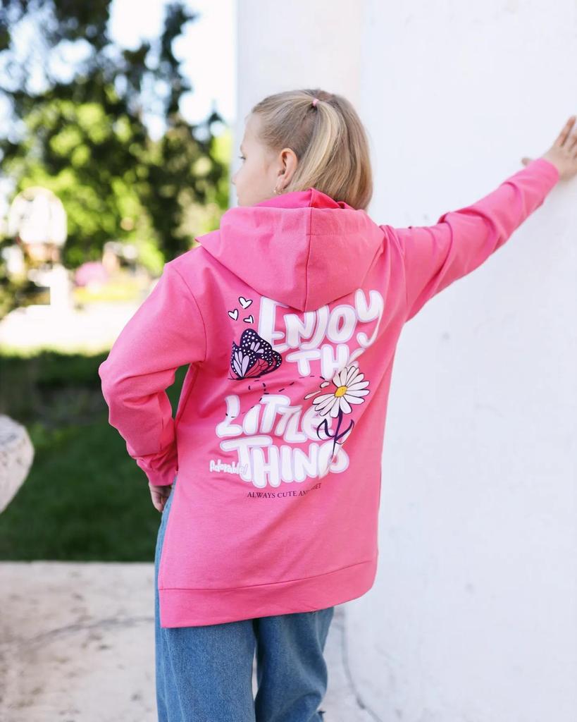 Stylish Girls’ Hoodie – Comfortable Fit & Quality Material, Any Season, 6161-057-33-5 HC