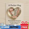 Heart Pocket Hug Token Gift A Pocket Hug for Hairstylists with Greeting Cards Mini Hairdresser Tools Mini Heart Hairdresser Gift