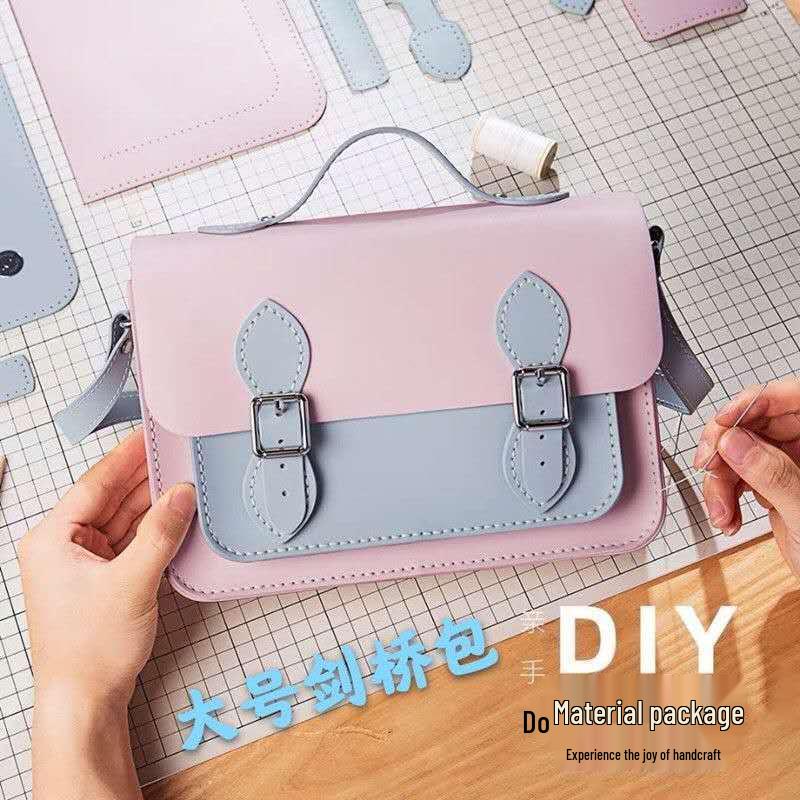 

Women s Color Block Crossbody Bag DIY Kit – Large Capacity Shoulder Bag