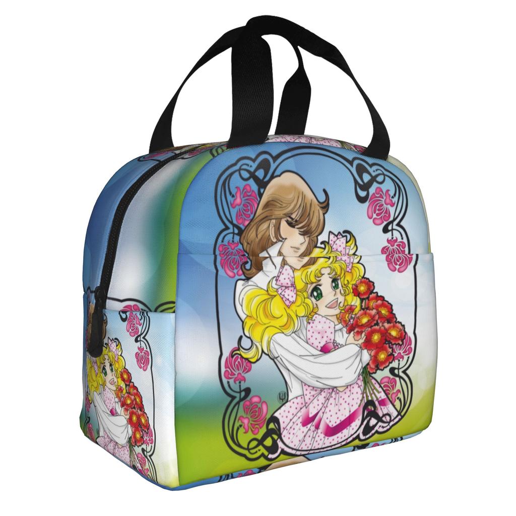 Anime Manga Candy Candy Sac à Lunch pour Femmes Refroidisseur Thermique Boîtes à Lunch Isolées pour Bureau Adulte