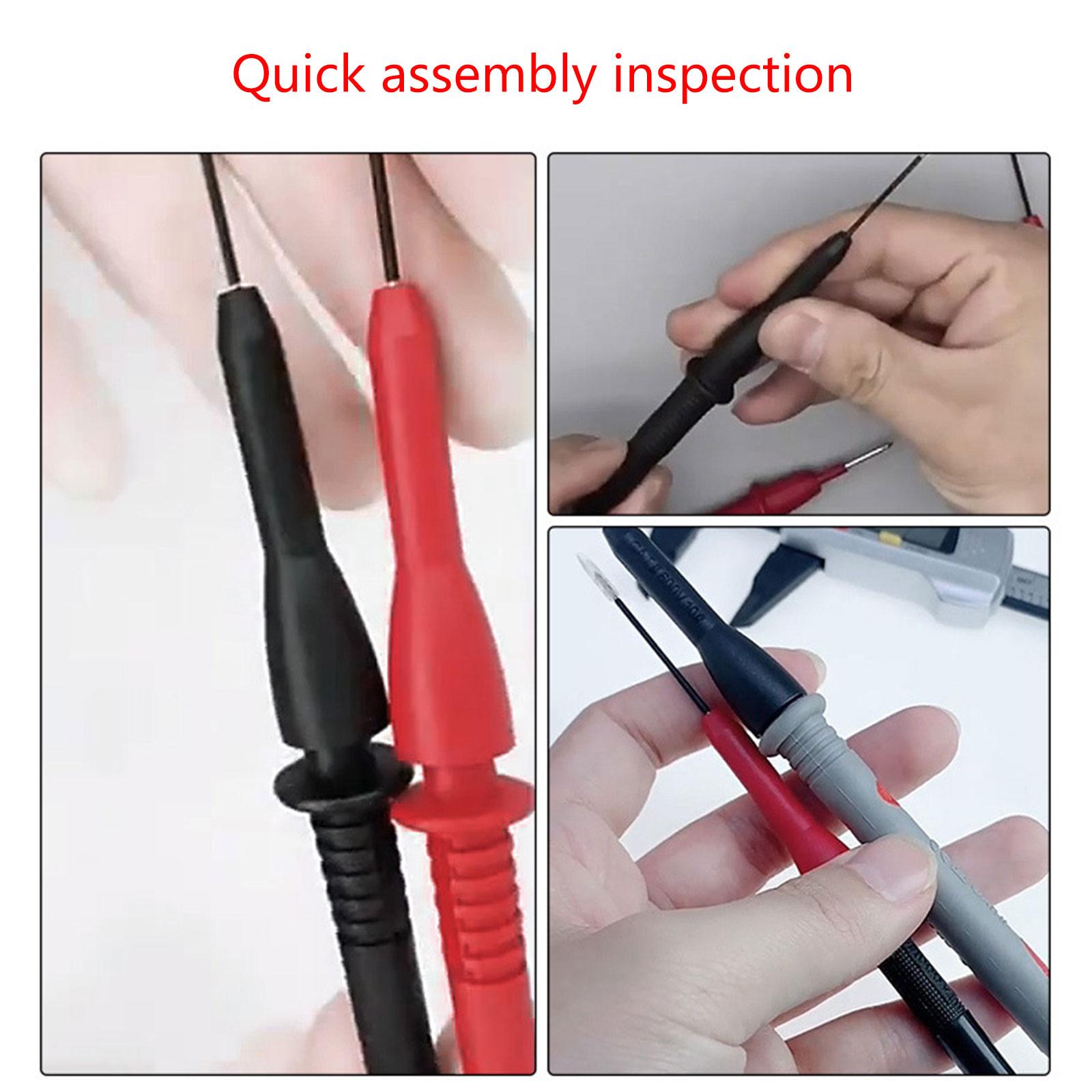 

Durable 2mm Circuit Tester Probe Piercing Probe Non-Destructive Detect & Diagnose Electrical Connections with Accuracy