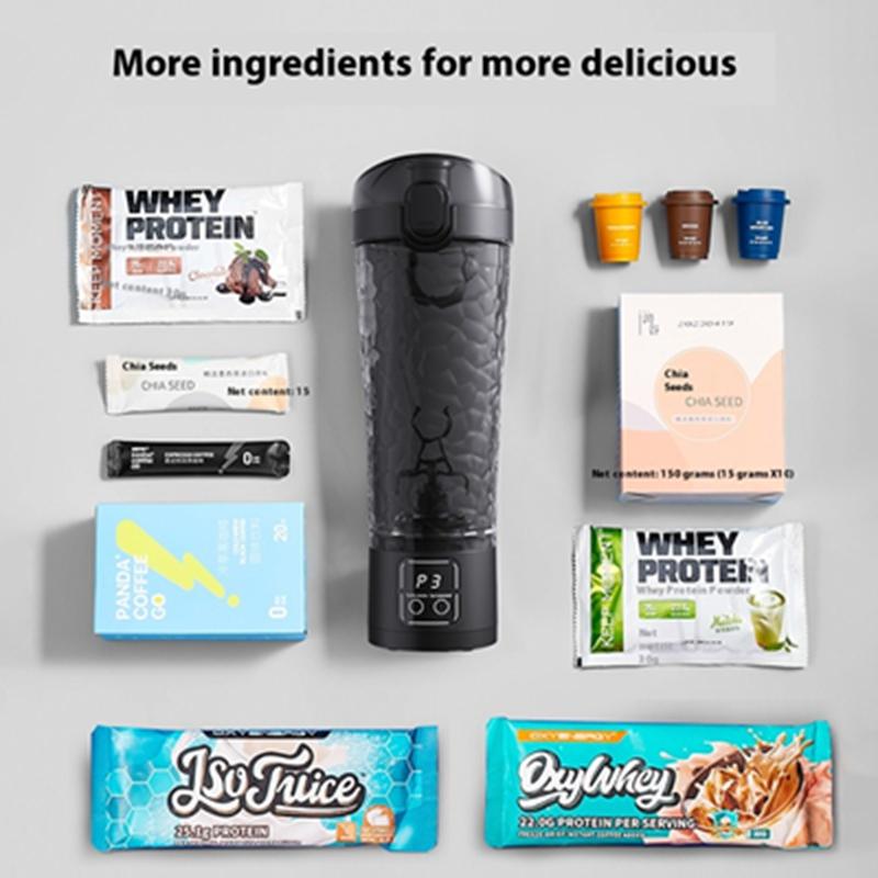 Automatic Stirring Cup Rechargeable Portable Coffee Electric Stirring Stainless Steel Mixer Rotating Magnetic Self Stirring Mugs