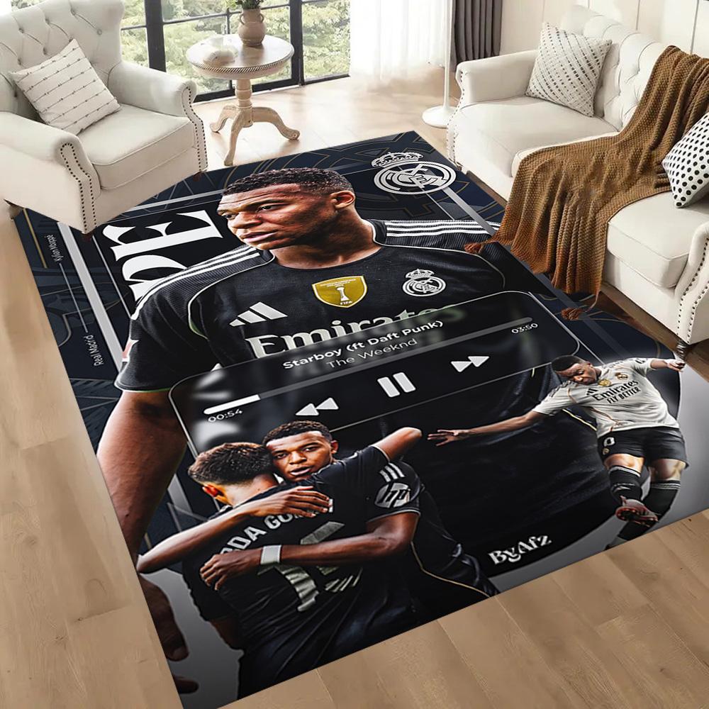 Mbappe 81 Carpet Perfect for Hallway Foyer Game Room Outdoor Anti-slip Rug Decorate Offices Spiritual Gift