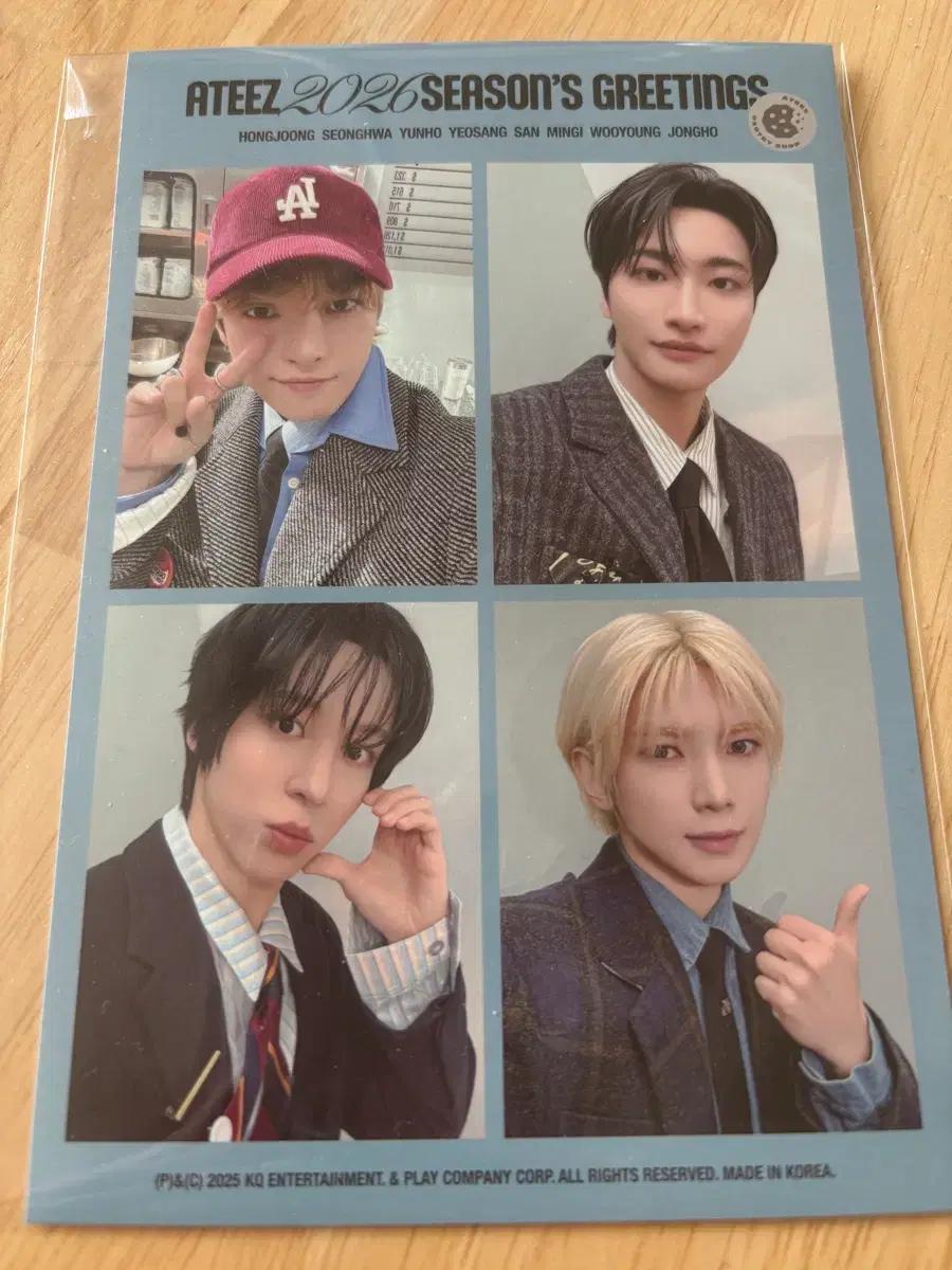 Saluti di Stagione ATEEZ 2026 Speciale Giappone