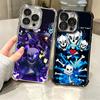 U-Undertale S-Sans Plating Phone Case For Iphone 16 17 Pro Max Air 16E 14 15 Plus 12 13 Mini Anti-Fall Airabag Cover