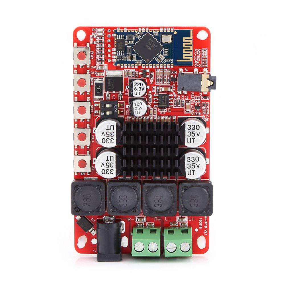 TDA7492 50W+50W Audio Receiver Digital Integrated Power Amplifier Board CSR8635 Bluetooth V4.0