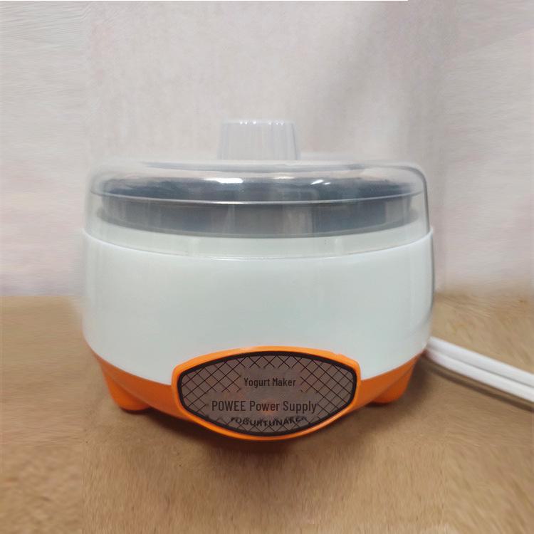 Intelligent Mini Yogurt Maker: Automatic Stainless Steel Liner for Home Use