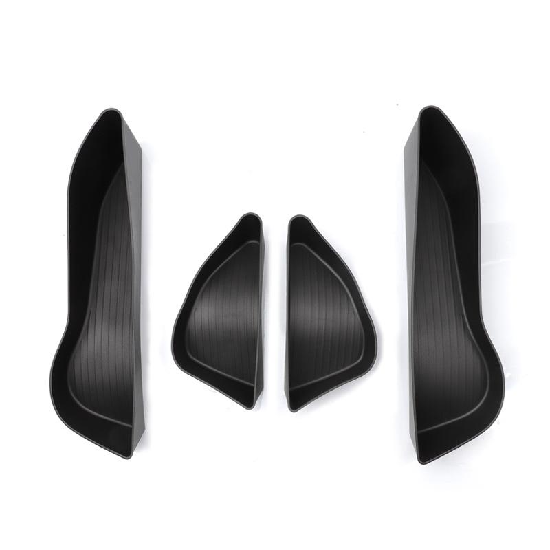 For BYD Seal U Song Plus Dm-i Ev 2025 Car Door Handle Storage Box Container Holder Tray Front Rear 4pcs Set Car Accessories