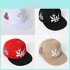 La Hip Hop Baseballkappe Mit Gestickten Buchstaben Für Den Sommerlichen Sonnenschutz