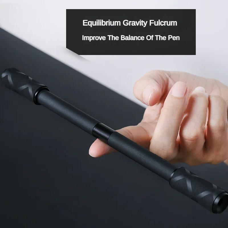 Kreativer drehender Stift Spinner Erwachsener Stressabbau Drehende Gelstifte Anti-Rutsch Hand Spinner Schüler Schreibwaren Schulbedarf