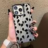 Black Rose Flower INS Laser Phone Case for iPhone 16 15 14 Pro Max Plus 13 12 Mini 11 Pro Max Shockproof Protective Back Covers
