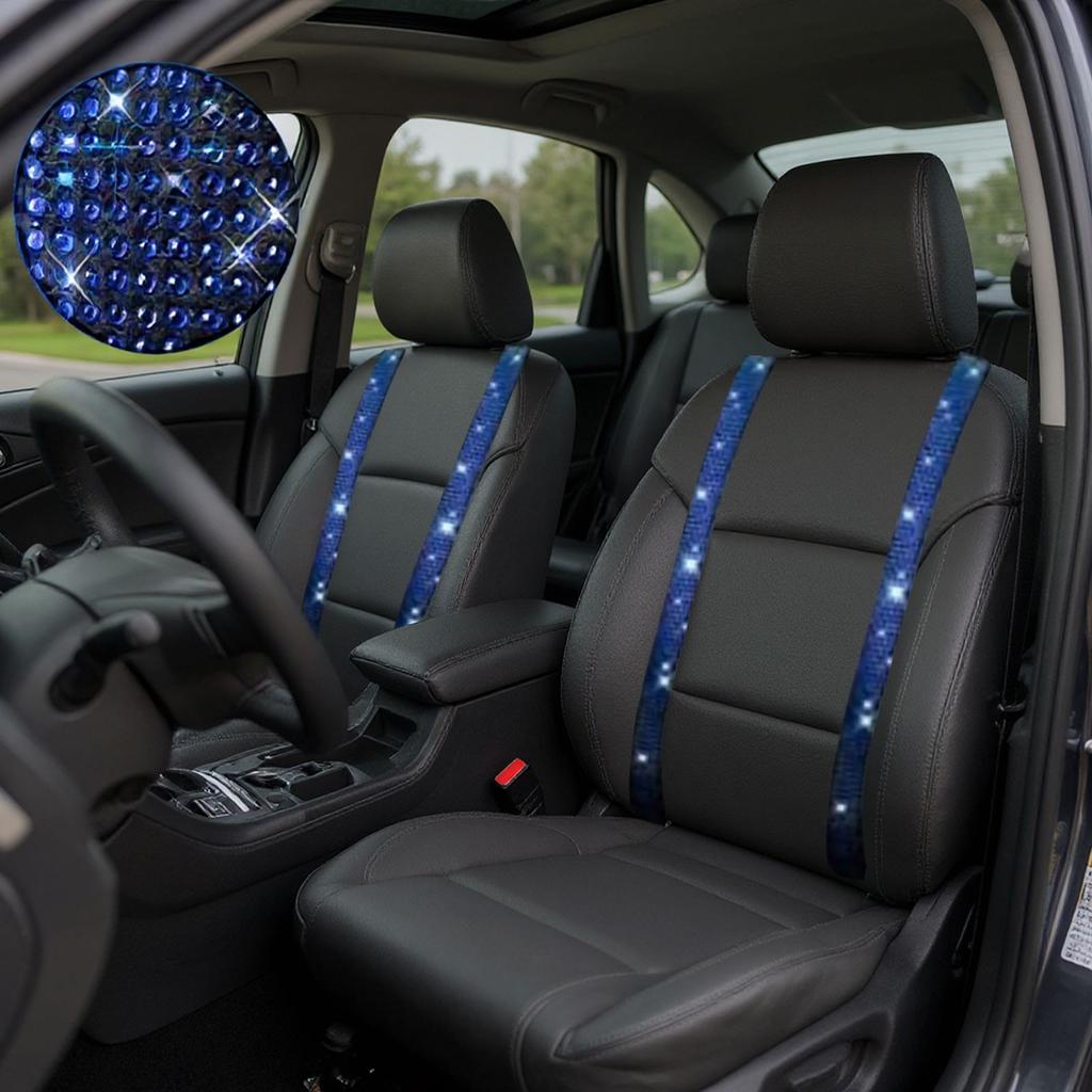 Leather Stitching Hot Diamond Diamond Diamond Water Rhinestone Universal Car Diamond Seat Cover