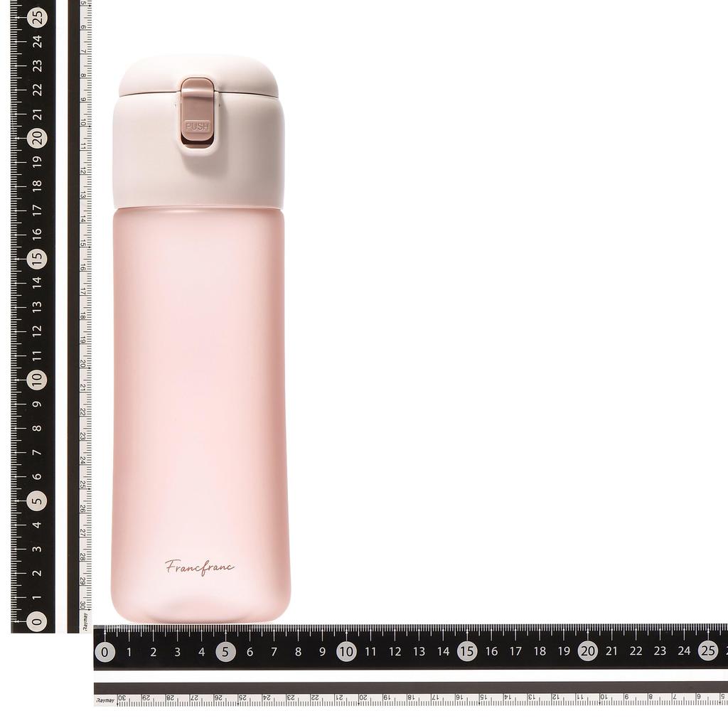 Franc Franc Clear Bottle Pink One-touch