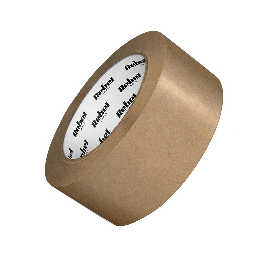 REBEL kraft paper packing tape (120mic x 48 mm x 50 m)