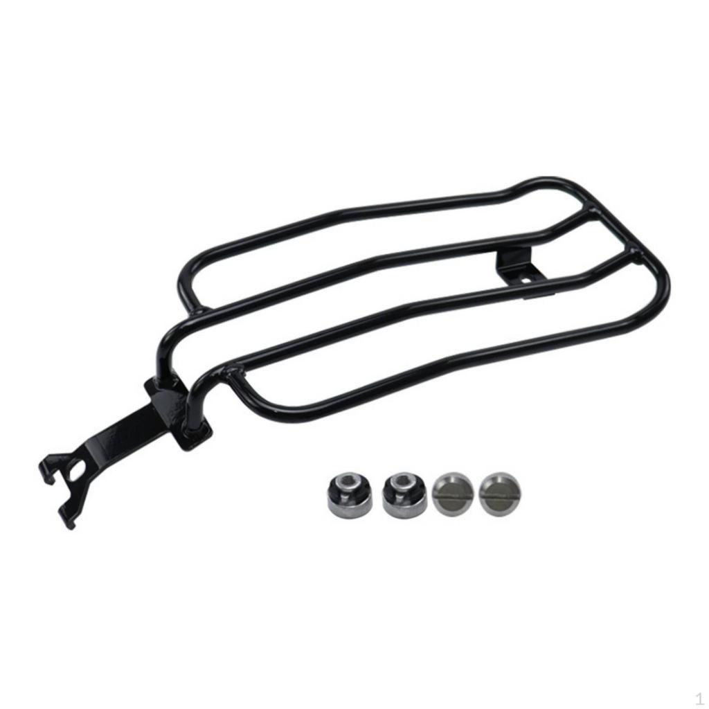 Motorcycle Luggage Rack Rear Bracket Multi-hole Modification with Screws Strong