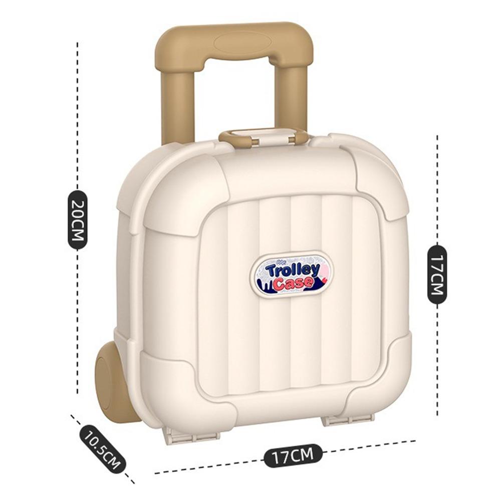 Extendable Handle Trolley Case Multicolor Travel Luggage Organizer Home Organization