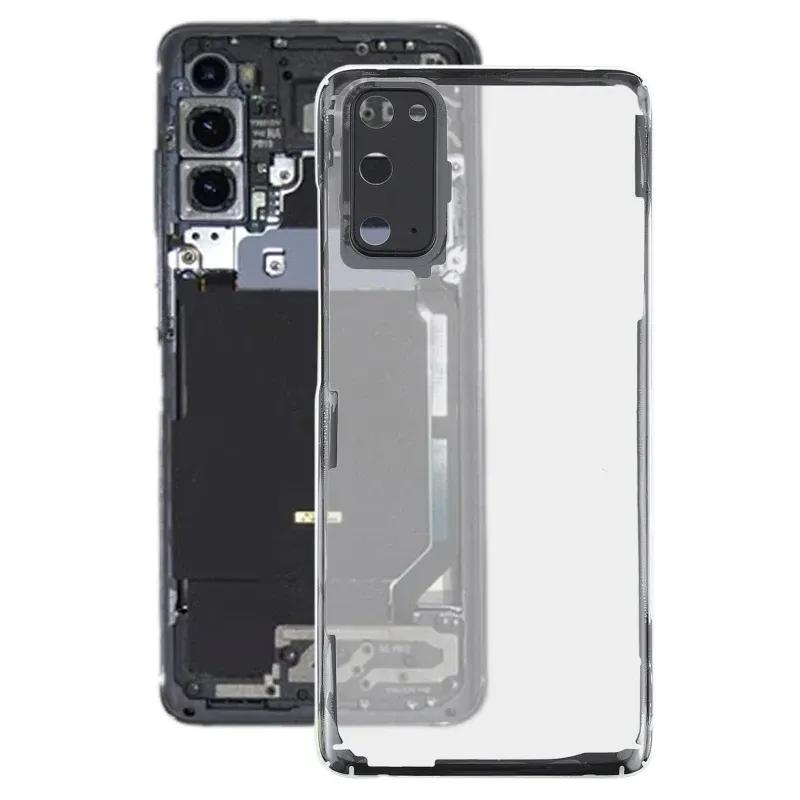 Glass transparent battery back cover for Samsung Galaxy S20 SM-G980 SM-G980F SM-G980F/DS