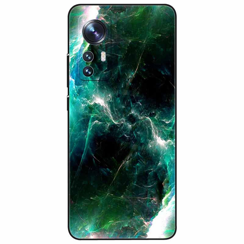For Xiaomi Redmi Note 12s Case 12 S Soft Black Silicone Cool Marble TPU Funda Para for Redmi Note 12S 2023 Shockproof Note12s