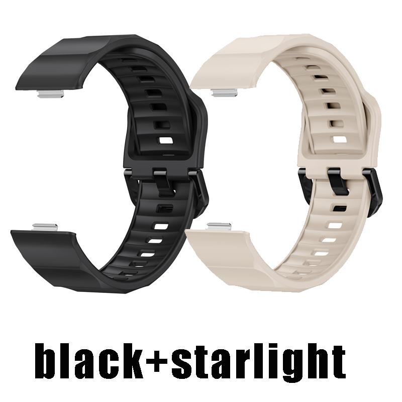 2 Pcs Silicone Band For Huawei Watch Fit 4 Pro Strap Accessories Sport Comfortable Correa pulseira Bracelet Huawei Watch fit 4 3