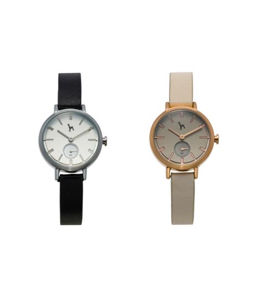 [TORSO] TORSO Couple Leather Watch BKL1663 IVORY-