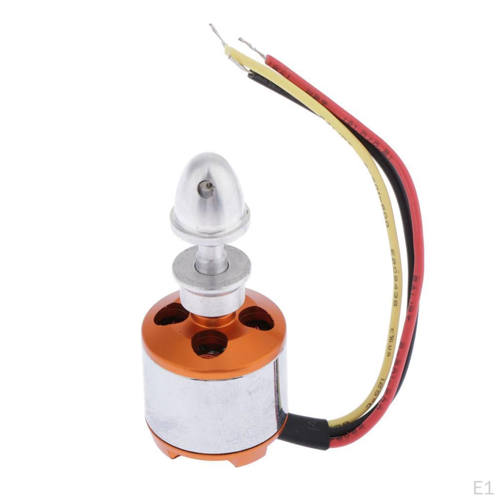 A1510 2200KV Brushless Outrunner Motor for RC Helicopter Hobby Models