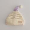 New Autumn and Winter Baby Ear Protection Hat, Warm and Cold Proof Hat, Comfortable Baby Double Ball Soft and Sticky Toe Cap
