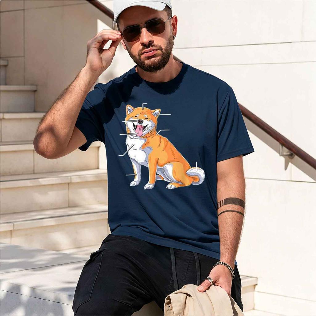 Funny Anatomy Shiba Inu G Lover Gift Tshirt Unisex Tshirt Funny Tees D Streetwear Harajuku Clothes Oneck T Shirt 2026 New Model