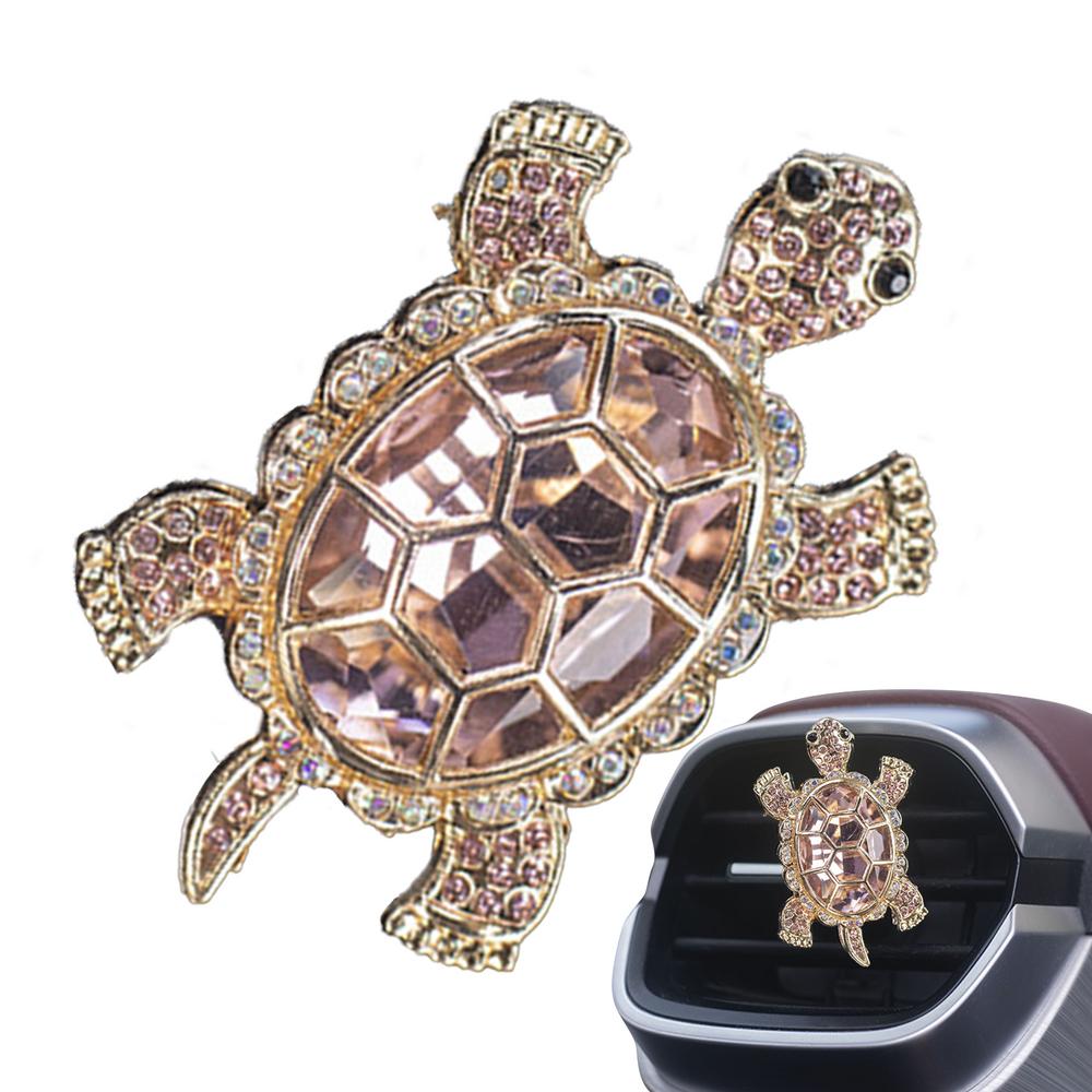 Auto Air Vent Clip Freshener Turtle Aroma Diffuser Car Air Vent Clip Ornament Car Interior Decoration Accessories