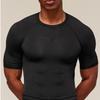 Herren Schnelltrocknendes Atmungsaktives Slim-Fit Sport-T-Shirt mit Kühleffekt und Lässigem Print