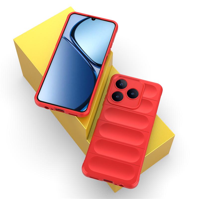 For Realme C61 Case Silicone Liquid Shockproof TPU Protector Anti-drop Phone Case Realme C61 Cover Realme C61 Case Rubber