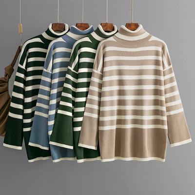 Women Autumn Winter Causal O Neck Long Sleeve Diamond Knit Sweater