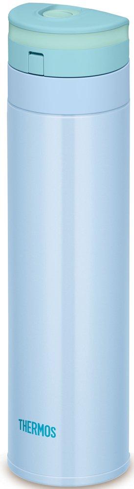 Thermos Vacuum Insulated Portable Mug with BL One-Touch Opening, 0.45L, Blue, JNS-450