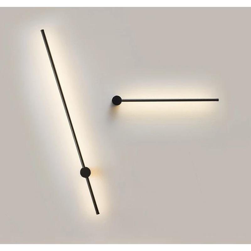 60cm Long Tube Shape Aluminum Linear Indoor LED Wall Lamp