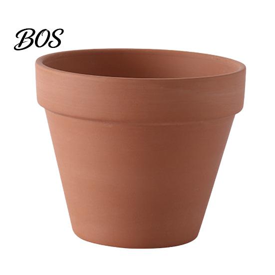 Crack Resistant Planter Terracotta Flowerpot, Clay Plant Pot with Drainage Hole, Porous Indoor Outdoor for Plants Succulents Cacti Herbs Unglazed S
